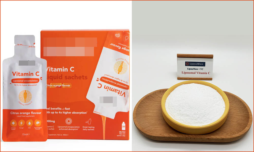 Ingrédients liposomaux pour sachets liquides