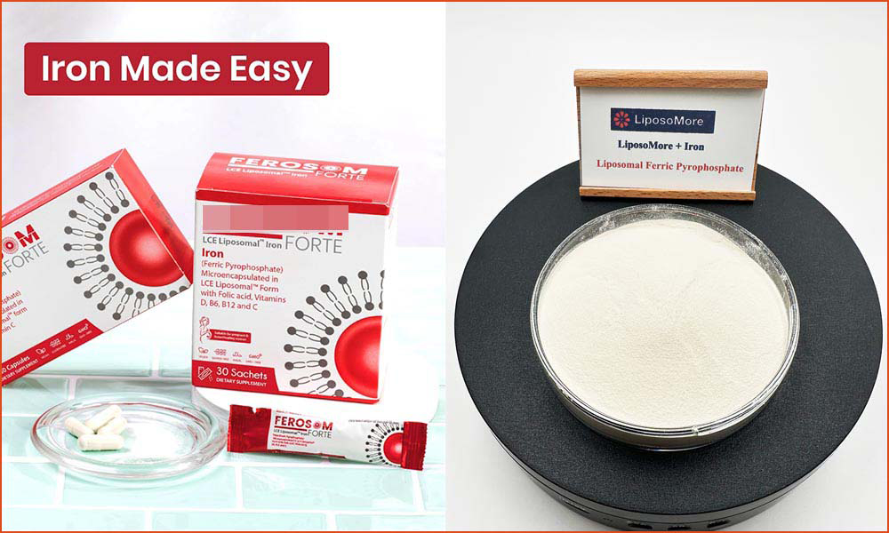 Ingrédients liposomaux pour la poudre de boisson solide