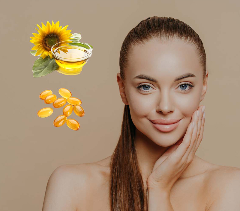 Soutient la santé de la peau et de la beauté