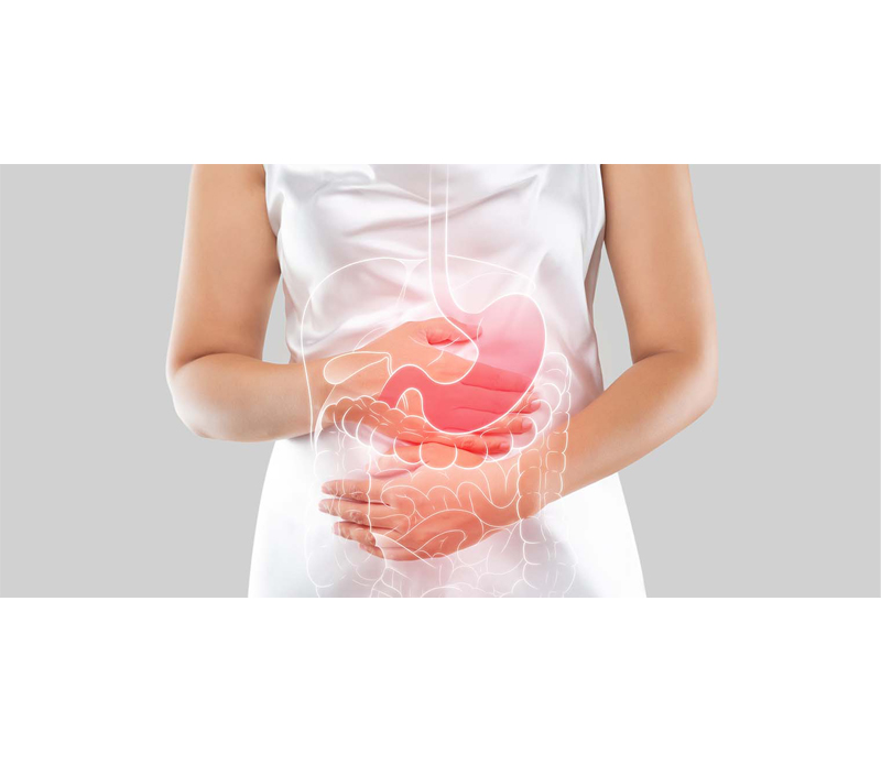 Doux sur le système digestif