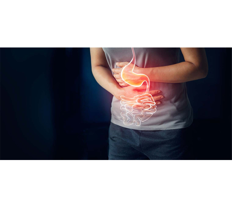 Doux sur le système digestif