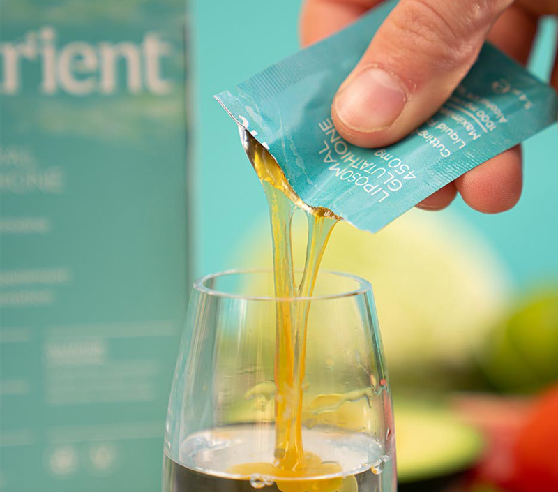 Application: Boissons et sachets de beauté fonctionnels