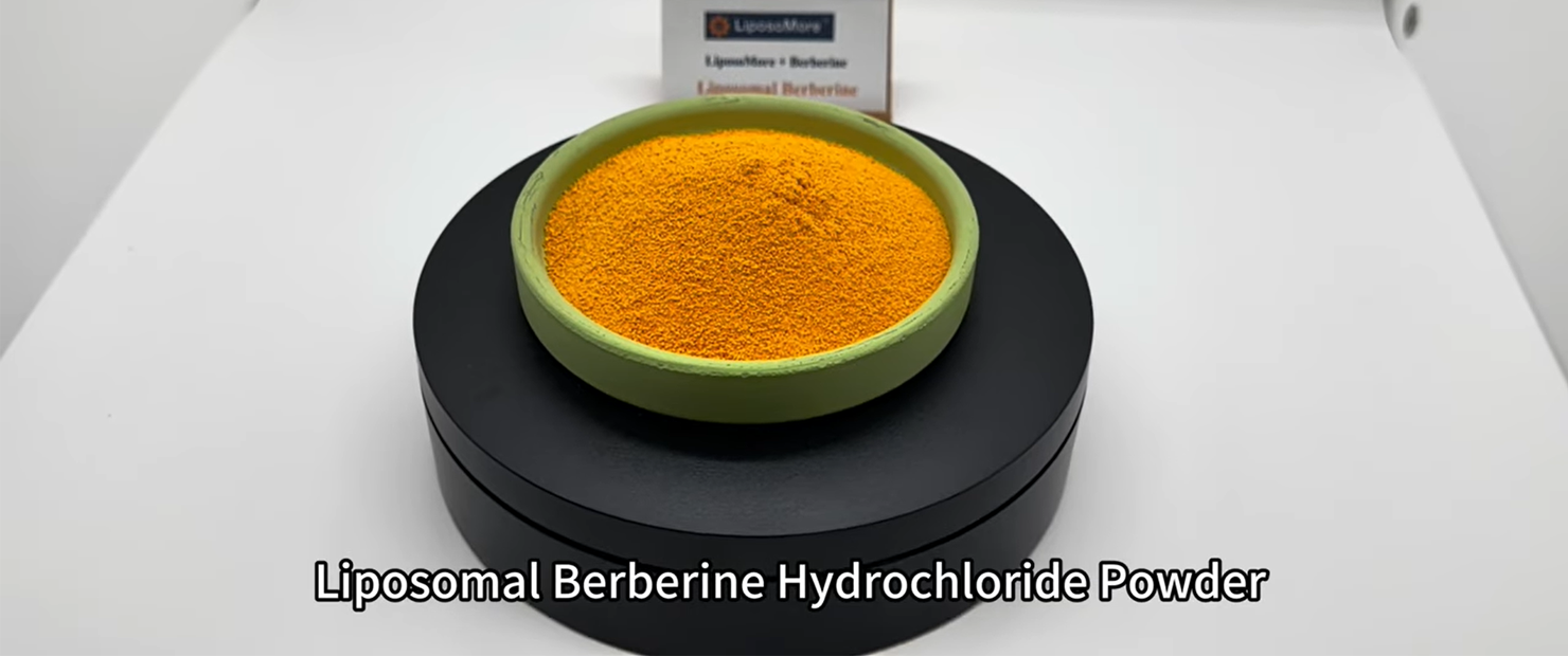 Vidéo chlorhydrate de berbérine liposomale