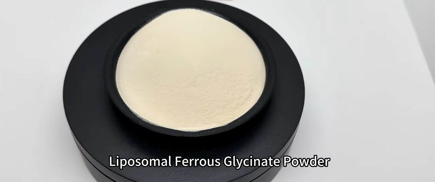 N ° CAS. 20150 Glycinate ferreux liposomal vidéo