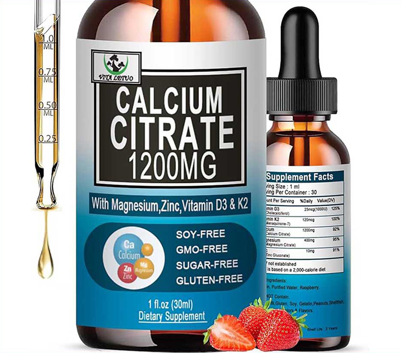 Adaptée pour les produits de nutrition et de santé des os seniors