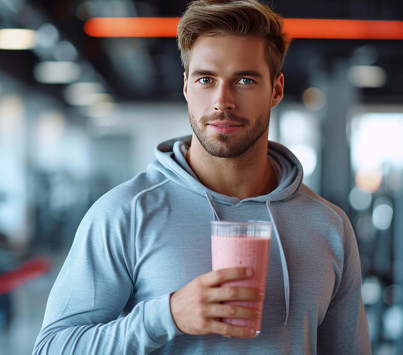 Idéal pour les produits de nutrition sportive